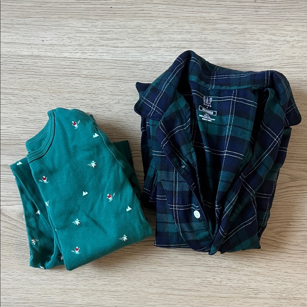 Boys winter pajamas bundle